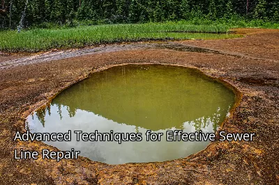 Advanced Techniques for Effective Sewer Line Repair Advanced Techniques for Effective Sewer Line Repair