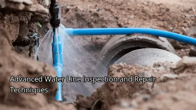 Advanced Water Line Inspection and Repair Techniques Advanced Water Line Inspection and Repair Techniques