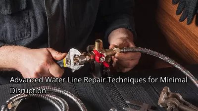 Advanced Water Line Repair Techniques for Minimal Disruption Advanced Water Line Repair Techniques for Minimal Disruption