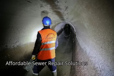 Affordable Sewer Repair Solutions Affordable Sewer Repair Solutions