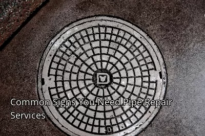Common Signs You Need Pipe Repair Services Common Signs You Need Pipe Repair Services