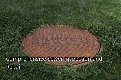 Comprehensive Sewer Inspection and Repair Comprehensive Sewer Inspection and Repair