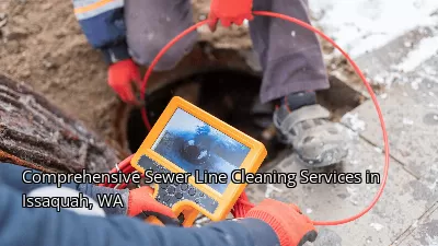 Comprehensive Sewer Line Cleaning Services in Issaquah, WA Comprehensive Sewer Line Cleaning Services in Issaquah, WA