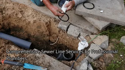Comprehensive Sewer Line Services by Professional Plumbers Comprehensive Sewer Line Services by Professional Plumbers