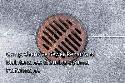 Comprehensive Sewer Repair and Maintenance: Ensuring Optimal Performance Comprehensive Sewer Repair and Maintenance: Ensuring Optimal Performance