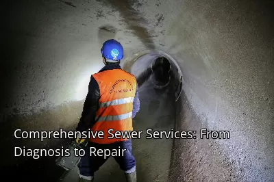 Comprehensive Sewer Services: From Diagnosis to Repair Comprehensive Sewer Services: From Diagnosis to Repair