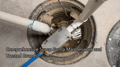Comprehensive Sump Pump Maintenance and Trusted Brands Comprehensive Sump Pump Maintenance and Trusted Brands