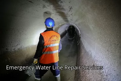 Emergency Water Line Repair Services Emergency Water Line Repair Services