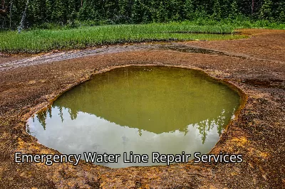 Emergency Water Line Repair Services Emergency Water Line Repair Services