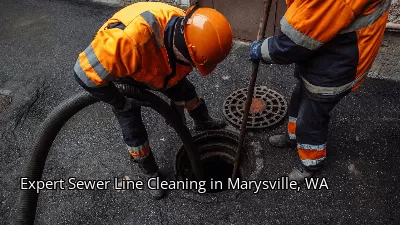 Expert Sewer Line Cleaning in Marysville, WA