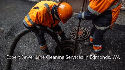Expert Sewer Line Cleaning Services in Edmonds, WA Expert Sewer Line Cleaning Services in Edmonds, WA