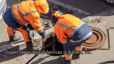 Expert Sewer Repair Services in Ballard, WA Expert Sewer Repair Services in Ballard, WA