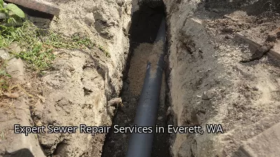 Expert Sewer Repair Services in Everett, WA Expert Sewer Repair Services in Everett, WA