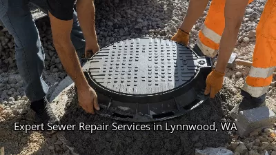 Expert Sewer Repair Services in Lynnwood, WA Expert Sewer Repair Services in Lynnwood, WA