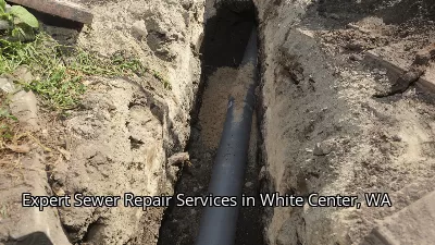 Expert Sewer Repair Services in White Center, WA Expert Sewer Repair Services in White Center, WA