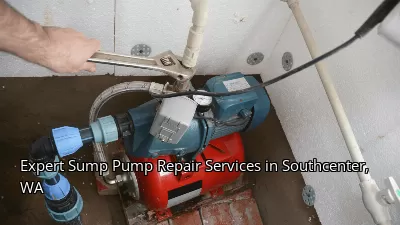 Expert Sump Pump Repair Services in Southcenter, WA Expert Sump Pump Repair Services in Southcenter, WA