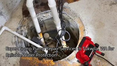 Expert Sump Pump Repair Services in Tukwila, WA for Reliable Water Protection Expert Sump Pump Repair Services in Tukwila, WA for Reliable Water Protection