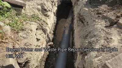 Expert Water and Waste Pipe Repair Services in Clyde Hill, WA Expert Water and Waste Pipe Repair Services in Clyde Hill, WA