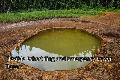 Flexible Scheduling and Emergency Sewer Repair Flexible Scheduling and Emergency Sewer Repair