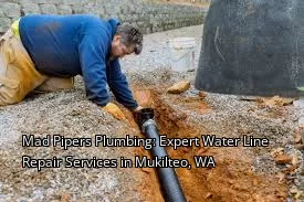 Mad Pipers Plumbing: Expert Water Line Repair Services in Mukilteo, WA Mad Pipers Plumbing: Expert Water Line Repair Services in Mukilteo, WA