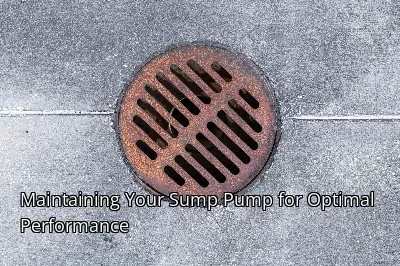 Maintaining Your Sump Pump for Optimal Performance Maintaining Your Sump Pump for Optimal Performance