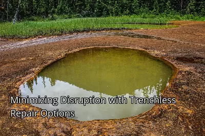 Minimizing Disruption with Trenchless Repair Options Minimizing Disruption with Trenchless Repair Options