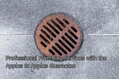 Professional Plumbing Services with the Apples to Apples Guarantee Professional Plumbing Services with the Apples to Apples Guarantee
