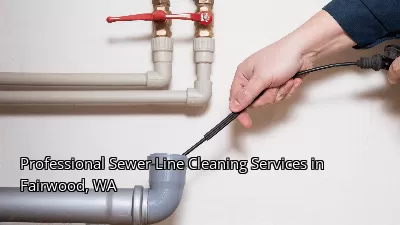 Professional Sewer Line Cleaning Services in Fairwood, WA Professional Sewer Line Cleaning Services in Fairwood, WA