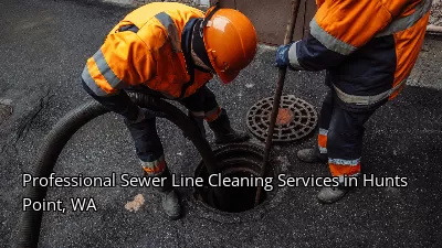 Professional Sewer Line Cleaning Services in Hunts Point, WA Professional Sewer Line Cleaning Services in Hunts Point, WA