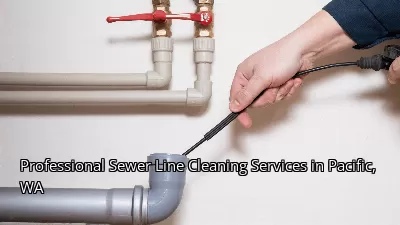 Professional Sewer Line Cleaning Services in Pacific, WA Professional Sewer Line Cleaning Services in Pacific, WA