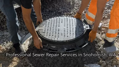 Professional Sewer Repair Services in Snohomish, WA Professional Sewer Repair Services in Snohomish, WA