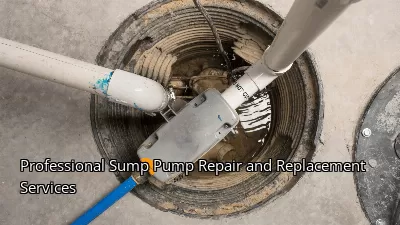 Professional Sump Pump Repair and Replacement Services Professional Sump Pump Repair and Replacement Services
