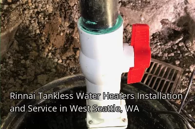 Rinnai Tankless Water Heaters Installation and Service in West Seattle, WA Rinnai Tankless Water Heaters Installation and Service in West Seattle, WA
