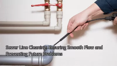Sewer Line Cleaning: Ensuring Smooth Flow and Preventing Future Problems Sewer Line Cleaning: Ensuring Smooth Flow and Preventing Future Problems