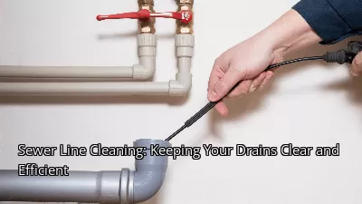 Sewer Line Cleaning: Keeping Your Drains Clear and Efficient Sewer Line Cleaning: Keeping Your Drains Clear and Efficient