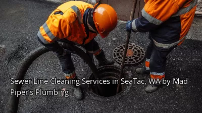 Sewer Line Cleaning Services in SeaTac, WA by Mad Piper’s Plumbing Sewer Line Cleaning Services in SeaTac, WA by Mad Piper’s Plumbing