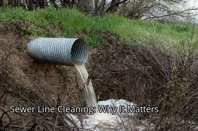 Sewer Line Cleaning: Why It Matters Sewer Line Cleaning: Why It Matters