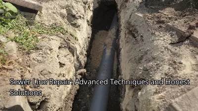 Sewer Line Repair: Advanced Techniques and Honest Solutions Sewer Line Repair: Advanced Techniques and Honest Solutions