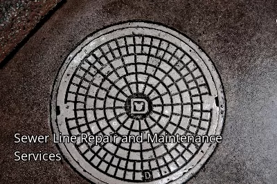 Sewer Line Repair and Maintenance Services Sewer Line Repair and Maintenance Services