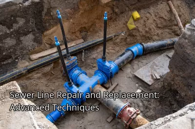 Sewer Line Repair and Replacement: Advanced Techniques Sewer Line Repair and Replacement: Advanced Techniques
