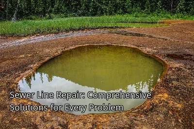 Sewer Line Repair: Comprehensive Solutions for Every Problem Sewer Line Repair: Comprehensive Solutions for Every Problem