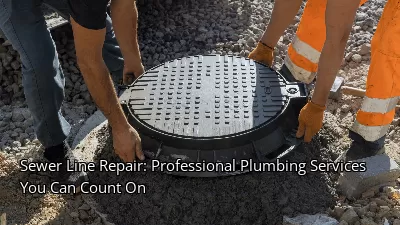 Sewer Line Repair: Professional Plumbing Services You Can Count On Sewer Line Repair: Professional Plumbing Services You Can Count On