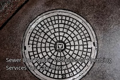 Sewer Line Repair: Professional Plumbing Services You Can Trust Sewer Line Repair: Professional Plumbing Services You Can Trust