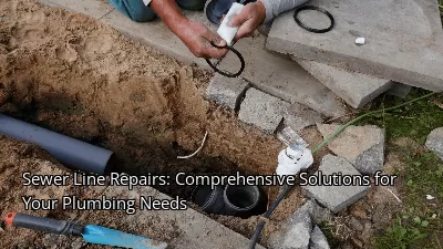 Sewer Line Repairs: Comprehensive Solutions for Your Plumbing Needs Sewer Line Repairs: Comprehensive Solutions for Your Plumbing Needs