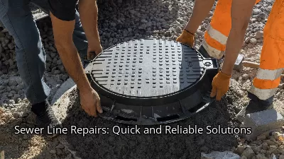 Sewer Line Repairs: Quick and Reliable Solutions Sewer Line Repairs: Quick and Reliable Solutions
