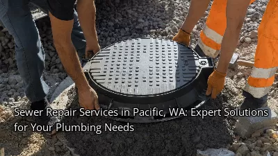 Sewer Repair Services in Pacific, WA: Expert Solutions for Your Plumbing Needs Sewer Repair Services in Pacific, WA: Expert Solutions for Your Plumbing Needs
