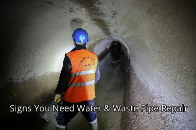 Signs You Need Water & Waste Pipe Repair Signs You Need Water & Waste Pipe Repair