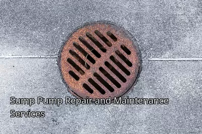 Sump Pump Repair and Maintenance Services Sump Pump Repair and Maintenance Services