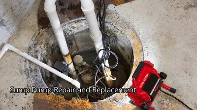 Sump Pump Repair and Replacement Sump Pump Repair and Replacement