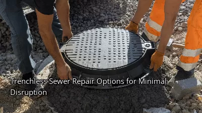 Trenchless Sewer Repair Options for Minimal Disruption Trenchless Sewer Repair Options for Minimal Disruption